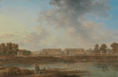 Ein Blick auf den Place Louis XV von Alexandre Jean Noel